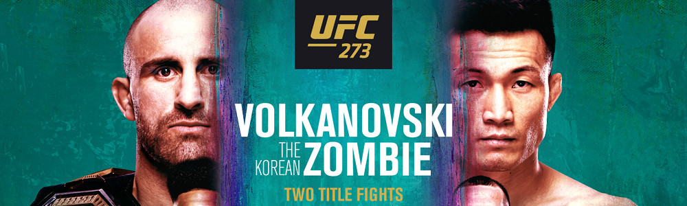 Alexander Volkanovski vs “The Korean Zombie” Chan Sung Jung