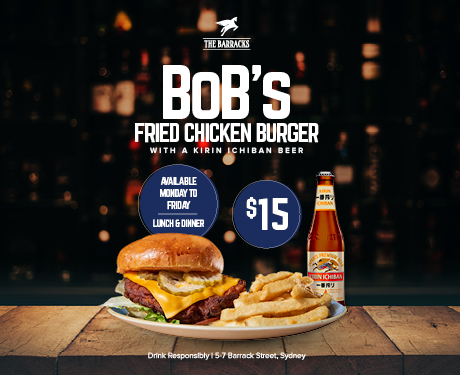 Bob’s Fried Chicken Burger