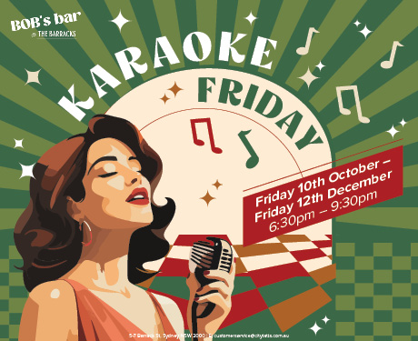 Karaoke Fridays at The Barracks 🎤
