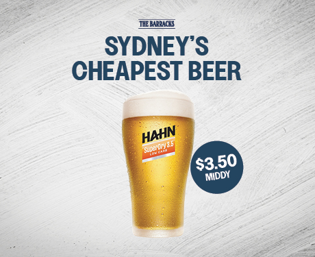 Sydney’s Cheapest Beer