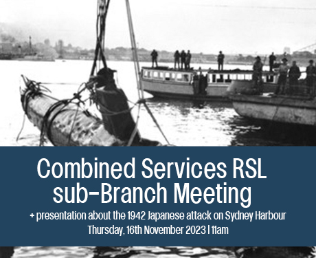 Combined Services RSL sub-Branch November Meeting