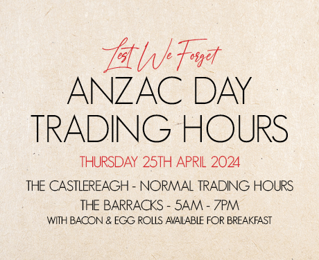 Anzac Trading Hours